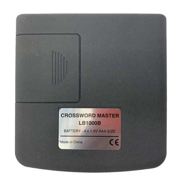 Oregon Scientific Crossword Pro Handheld Game Electronic Puzzle LB-1000B A9 - Picture 5 of 13